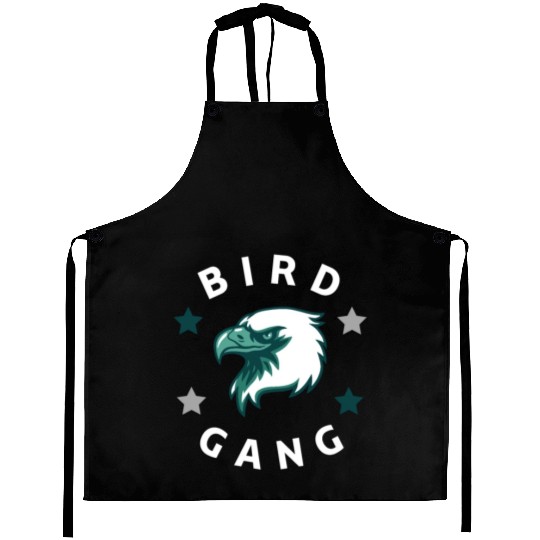 Eagle Bird Gang Funny Philadelphia Aprons
