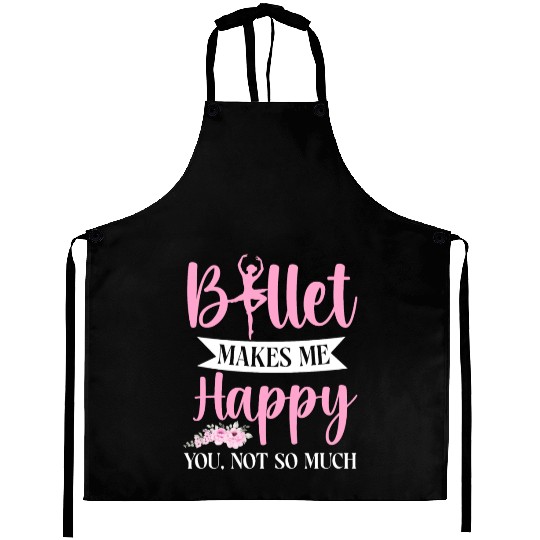 Ballet Dancer Dance Girl Ballerina Aprons