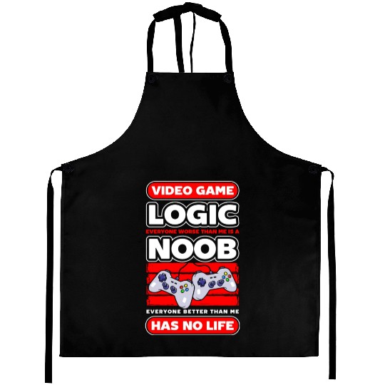 Nerd Computer Controller Aprons