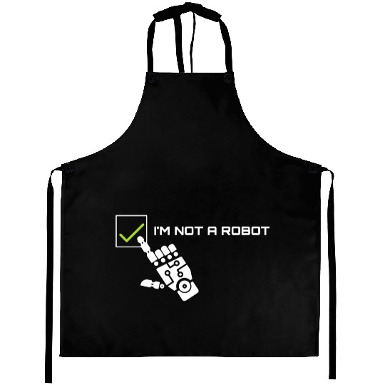 Robotech i'm not a robot Aprons