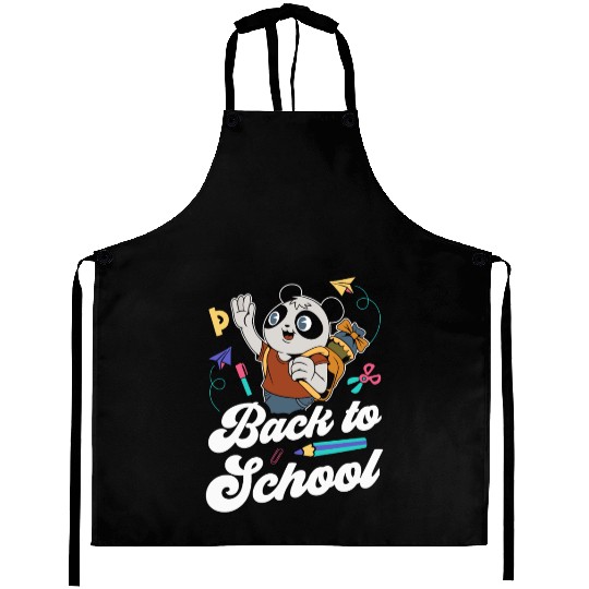 Back To School Pupil Teacher Grade Aprons