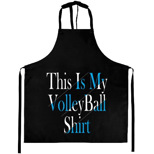 This Is My Volleyball Aprons