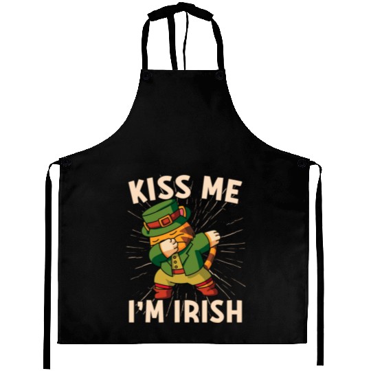Kiss Me Im Irish Baby St Patricks Day Aprons