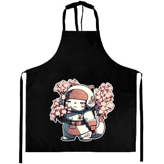 Anime cat Aprons