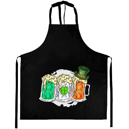 Ireland beer Irish St. Patrick's Day Aprons