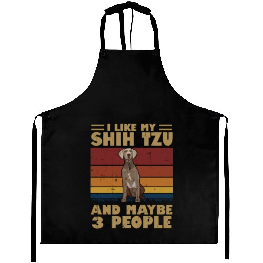 I Like My Schnauzer And Maybe 3 People Aprons
