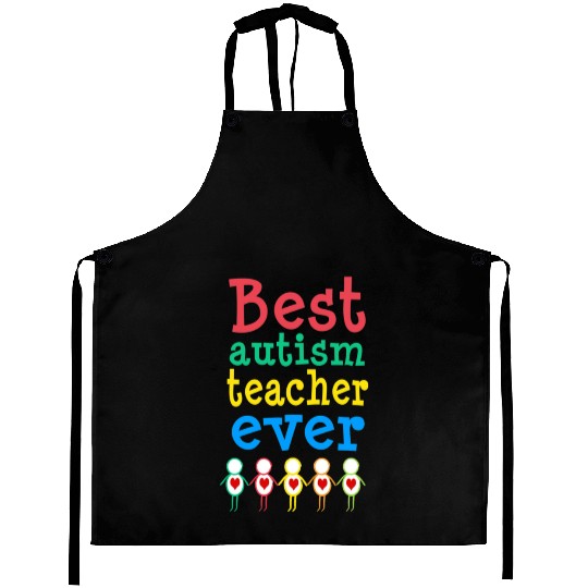 Autism Teacher Gift Aprons