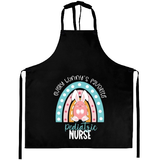 Every Bunny s Favorite Pediatric Nurse Bunny Funny Aprons