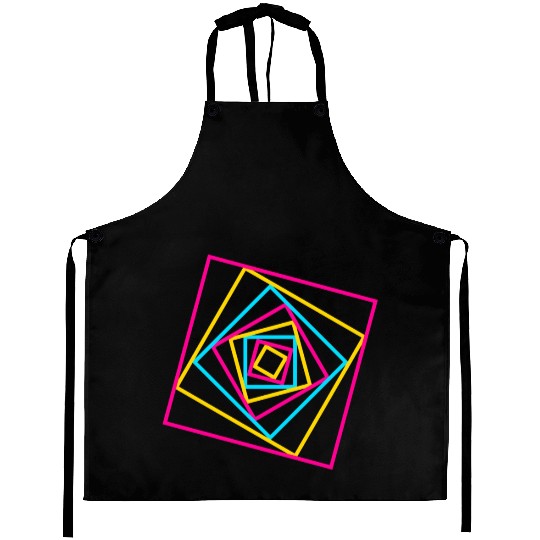 90s Geometry 10 Aprons