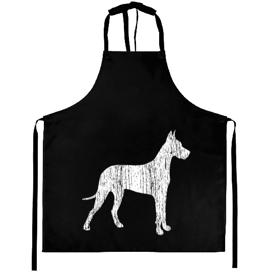 Great Dane Dog Owner Gift Vintage Animal Aprons
