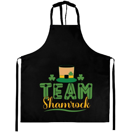 team shamrock Aprons