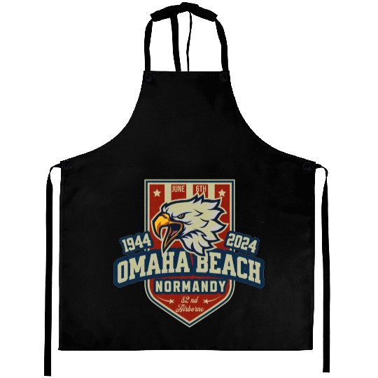 Omaha Beach Normandy D DAY 80 th anniversary Aprons