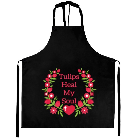 Tulip Gardening Hearts Aprons