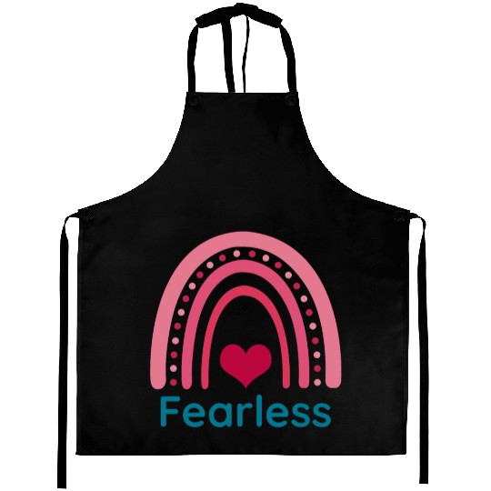 Fearless Viva Magenta Boho Rainbow Aprons