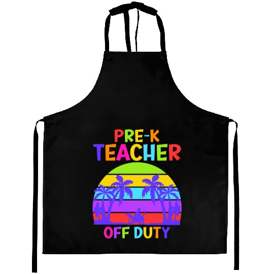 Preschool Kindergarten Teacher off duty teacher Aprons