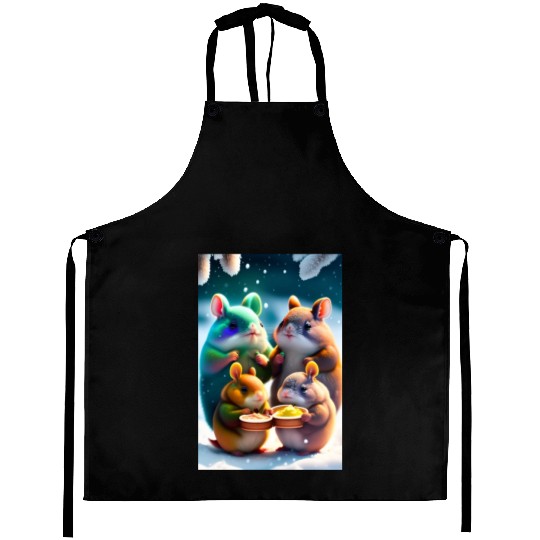 Cute Totoro Aprons
