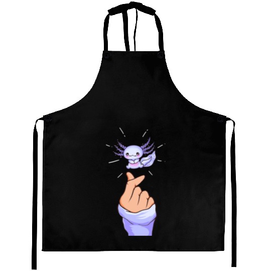 Japanese Aesthetic Kawaii Axolotl Aprons