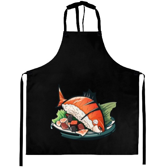 Sashimi styled fish Aprons