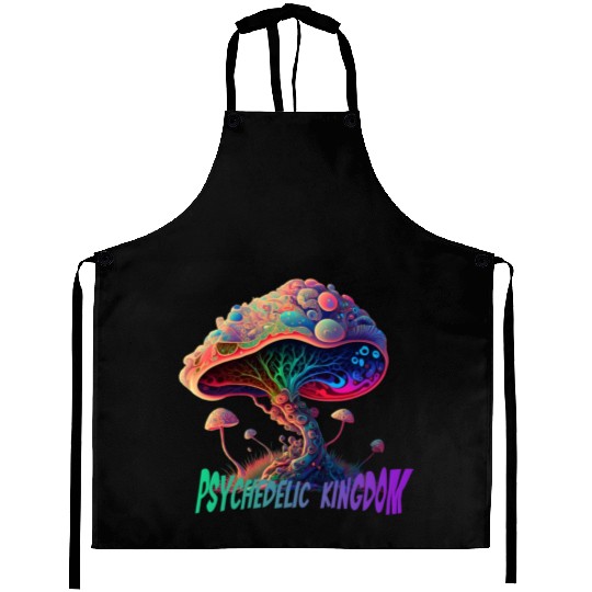 Psychedelic Mushroom Aprons