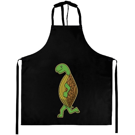 Running Turtle Aprons