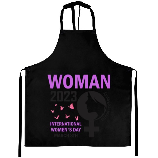 International Women's Day 2023 Embrace Equity Aprons