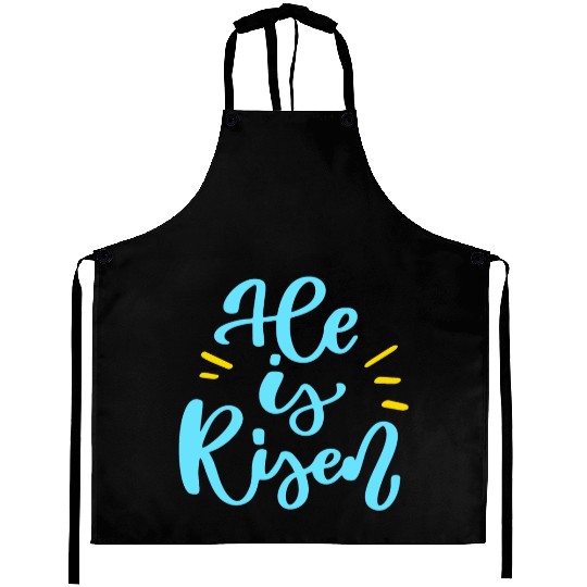 He Is Risen Religious Easter Aprons