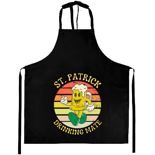 ST PATRICK DRINKING MATE Aprons
