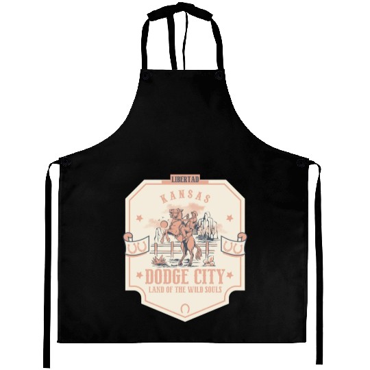 dodge city kansas wild west town Aprons