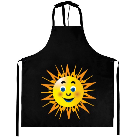 the smiling sun Aprons