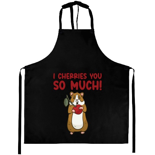 Cute Animal Hamster Cherry Pet Food Pet Hamster Aprons