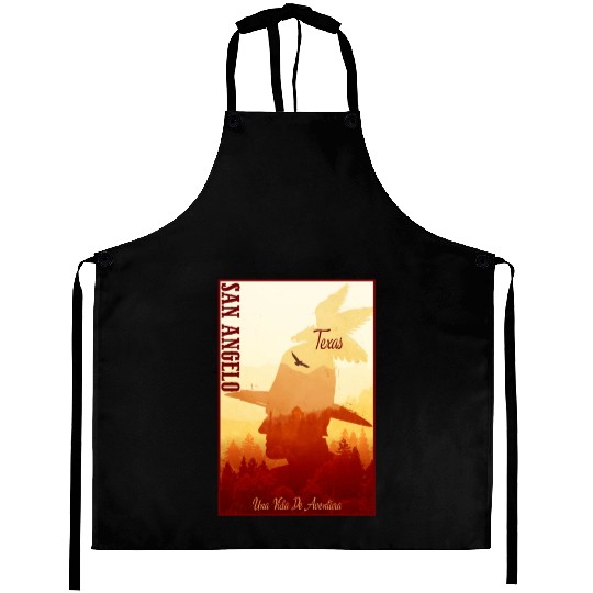 San Angelo Texas wild west town Aprons