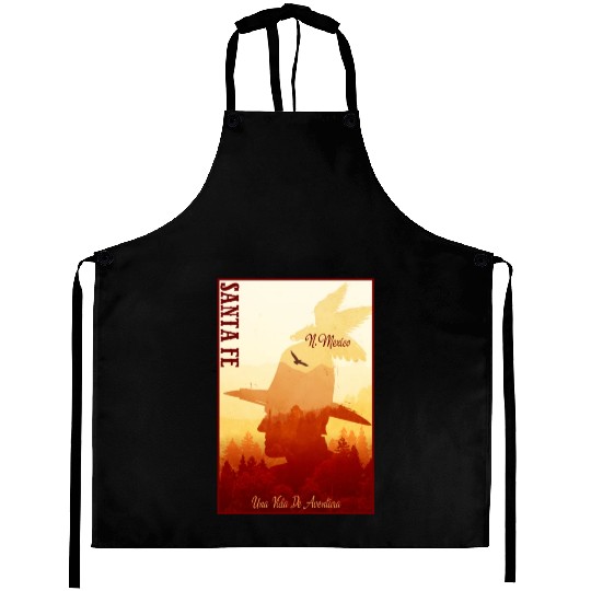 Santa Fe New Mexico wild west town Aprons