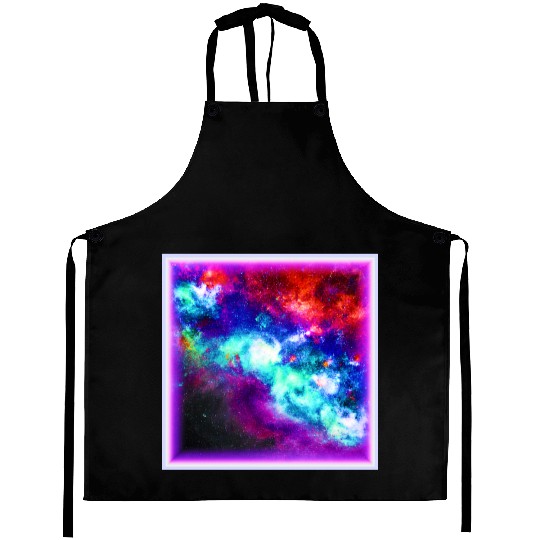 Nebula Stars Digital Art Design. Buy Now Aprons