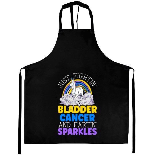 Bladder Cancer Warrior Bladder Cancer Awareness Aprons