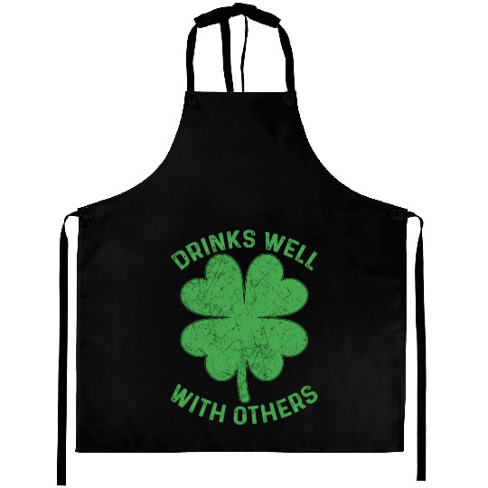 Drinks Well With Others Irish St Patricks Day Beer Aprons