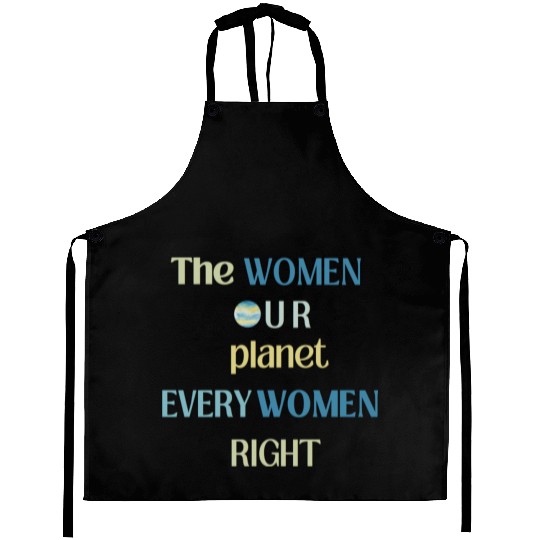 Embrace Equity Happy Women's Day Aprons