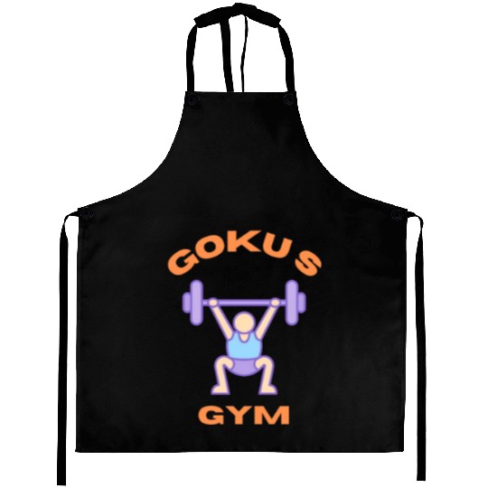 Goku S Gym Aprons