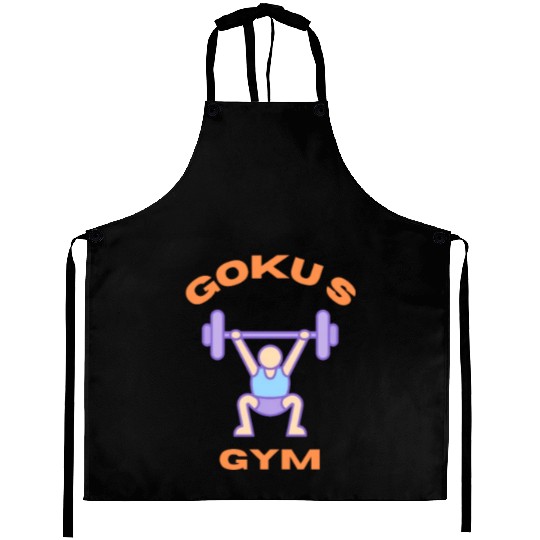 Goku S Gym Aprons