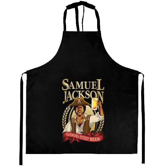 Raise a Glass with Samuel L Jackson Aprons