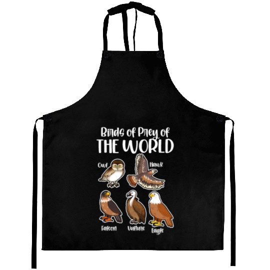 Birds of Prey Of The World Aprons