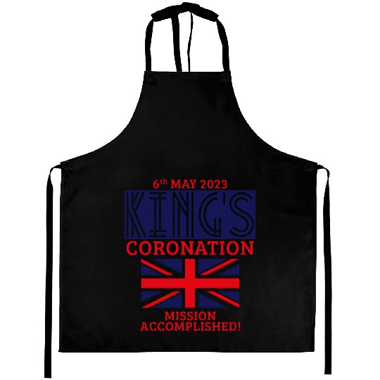 King’s Coronation, Mission Accomplished (Navy) Aprons