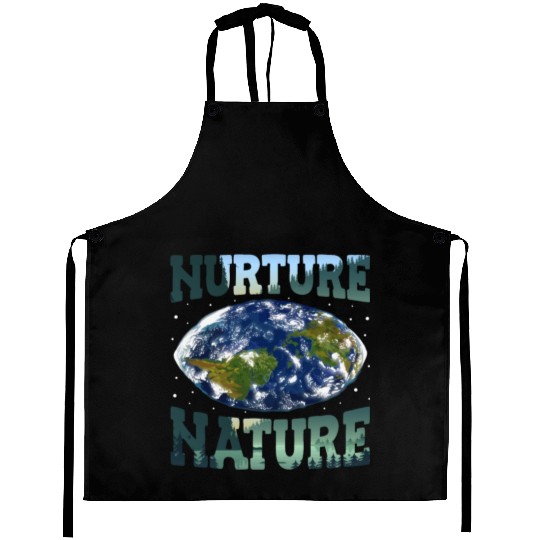 Nurture Nature Advocacy Environmental Awareness Aprons