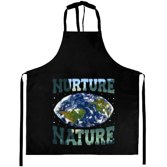 Nurture Nature Advocacy Environmental Awareness Aprons
