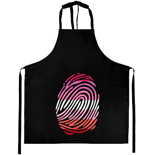 Lesbian Fingerprint Aprons