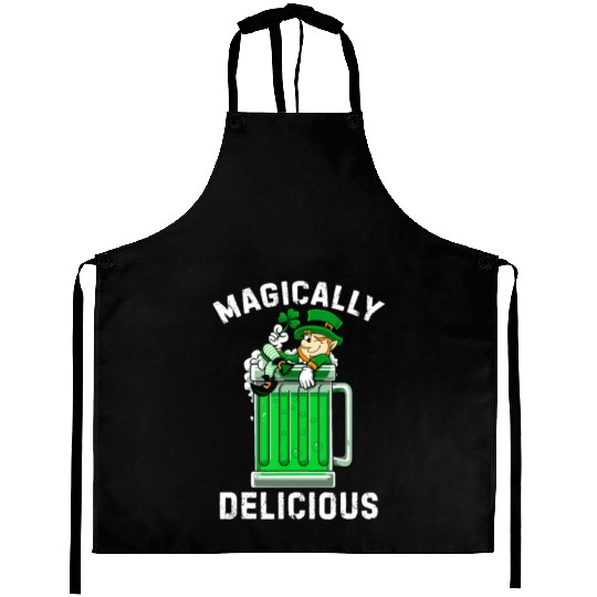 Magically Delicious idea St Patricks Day Drinking Aprons