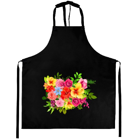 summer flowers Aprons