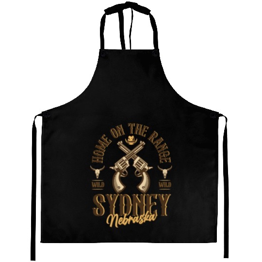 Sidney Nebraska wild west town Aprons