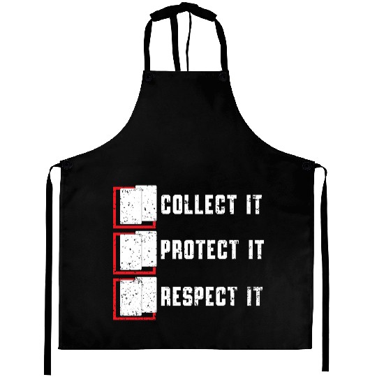 Collect It - Protect It - Respect It TCG Aprons