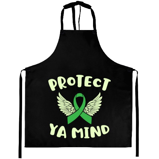 Protect Ya Mind Mental Health Awareness Depression Aprons