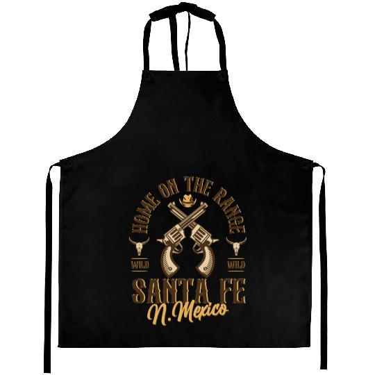 Santa Fe New Mexico wild west town Aprons